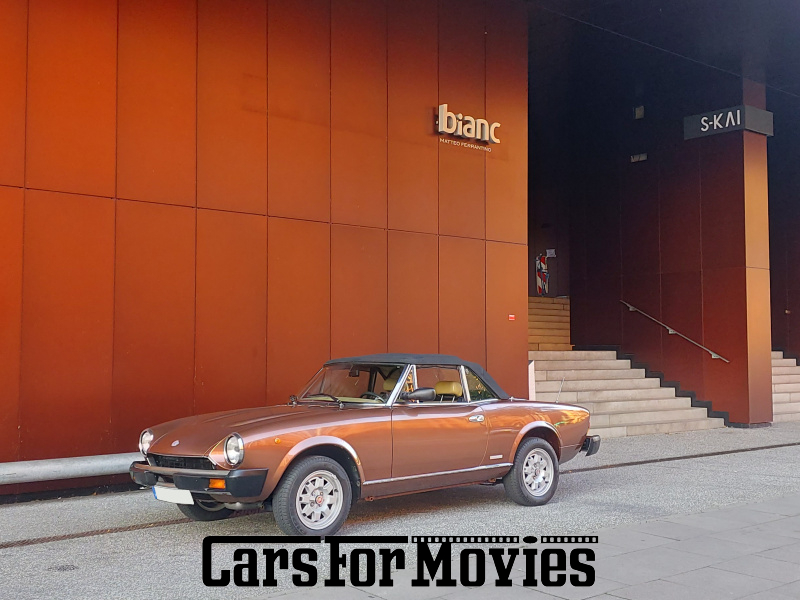 CarsForMovies | Fiat 124 Spider 1983 Italien Braun Beige Zivilfahrzeug Cabrio Niedersachsen 5713 Oldtimer